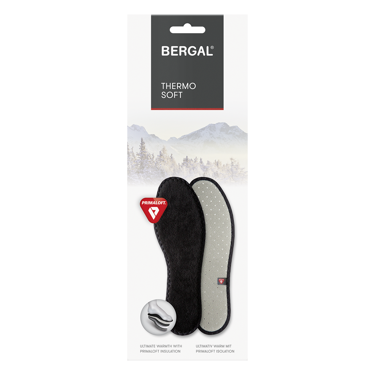 Bergal 86605 Thermo-Soft Einlagesohle