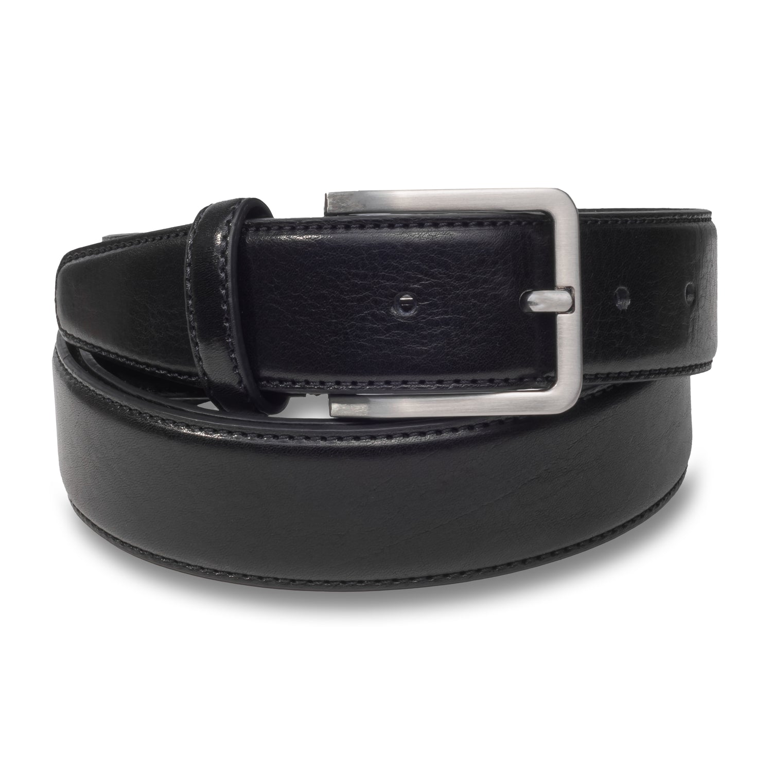 SISENTO 3,5 – & Italienische scarpe breit Ledergürtel - cm co Herrenschuhe schwarz